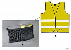82 26 2 311 350 Bmw Warning Vest Set Of 2