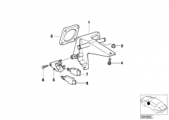 35 10 1 164 843 Supporting Bracket Foot Controls
