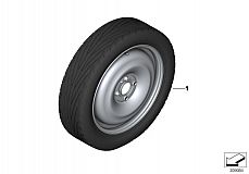 36 10 1 508 367 Space Saver Wheel With Tire