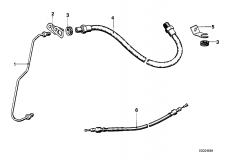 32 73 1 234 400 Brake Cable Assembly