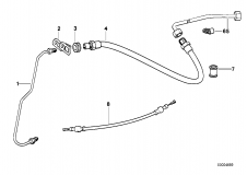 32 73 1 234 857 Brake Cable Assembly
