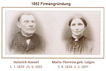 Heinrich Hoevel und Maria- Theresia geb. Luiges