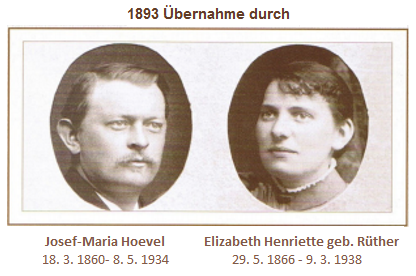 Josef-Maria Hoevel und Elisabeth Henriette geb. Rüther